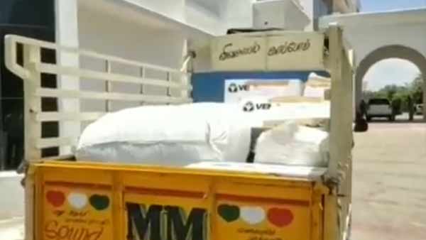  Bay area tamil mandram helps Madurai police 