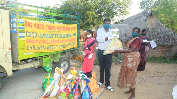 Coronavirus: Bay Area Tamil Manram helping people in TN and in bay too