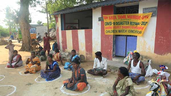 Coronavirus: Bay Area Tamil Manram helping people in TN and in bay too