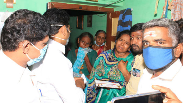 saravanan mla gave fund to thiruparakundram elephant servant kalidoss family 