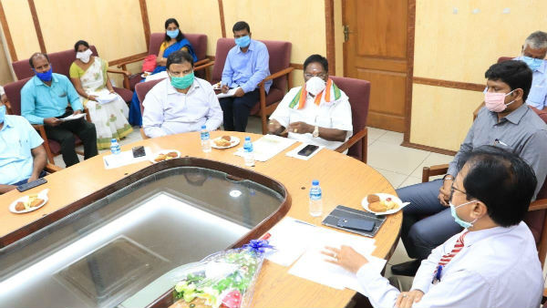 Narayanasamy press conference regarding Coronavirus update 