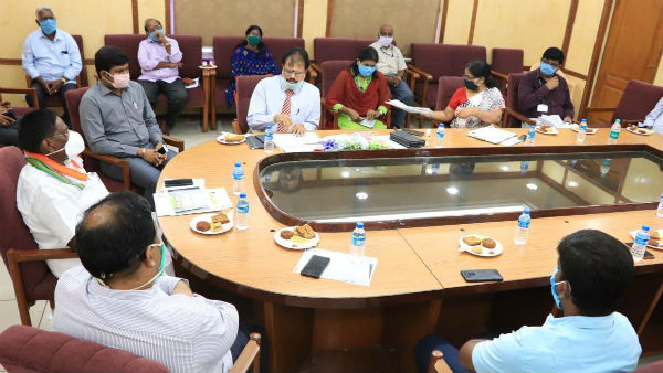 Narayanasamy press conference regarding Coronavirus update 