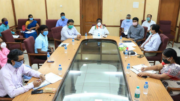 Narayanasamy press conference regarding Coronavirus update 