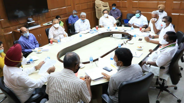 Puducherry state chief minister V.Narayansamy Press conference regarding Coronavirus update 