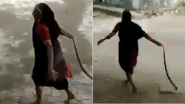 தைரியமான மூதாட்டி 