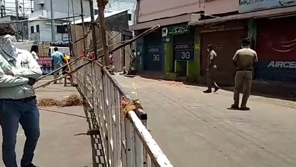Puducherry state borders were closed 