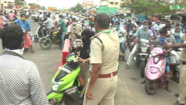 Puducherry state borders were closed 