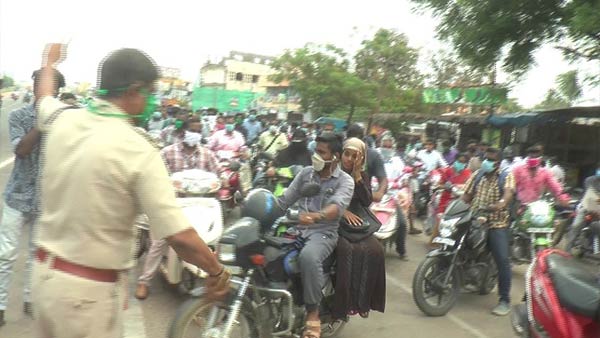 Puducherry state borders were closed 