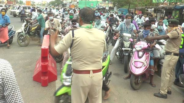Puducherry state borders were closed 