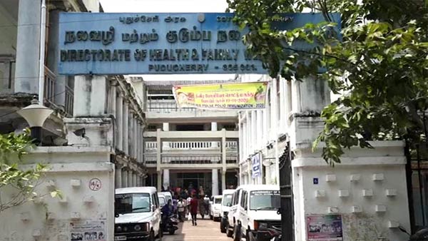 Puducherry state health department director Mohankumar press conference regarding Coronavirus update 