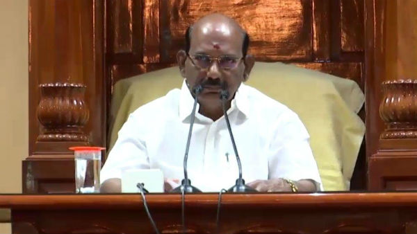 Speaker advises Governor Kiran bedi and Chief Minister Narayanasamy 