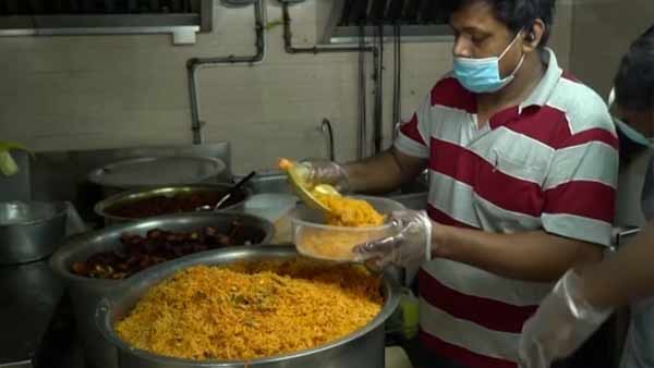 600 பேருக்கு பிரியாணி விருந்து 600 பேருக்கு பிரியாணி விருந்து