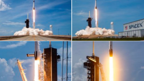 ராக்கெட் பறந்தது 