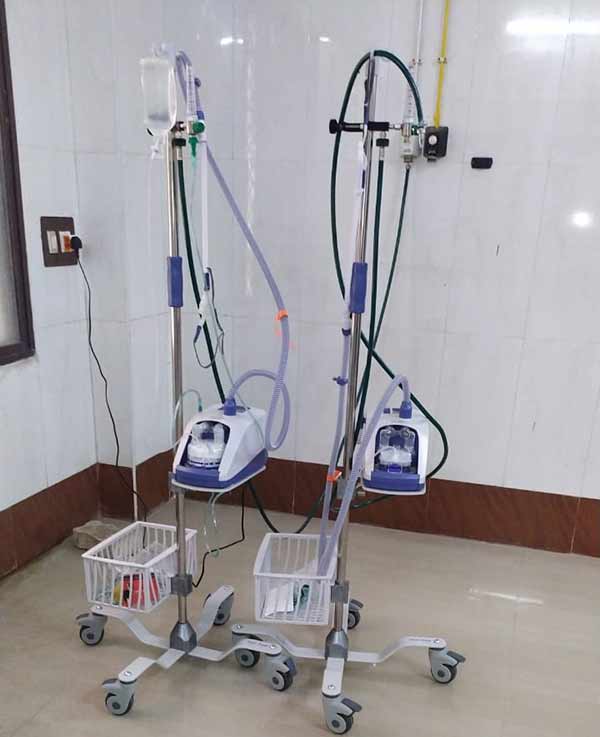  2 new equipments arrived in Trichy Government hospital