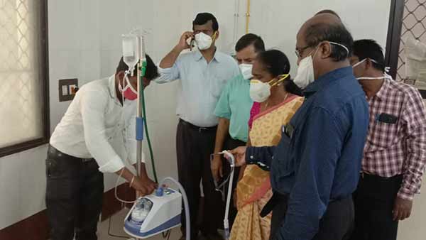  2 new equipments arrived in Trichy Government hospital