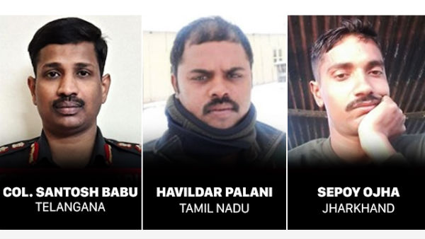 china army killed 3 indian soldiers include Ramanathapuram army man palani 