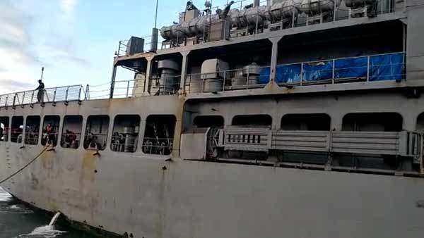 INS Airavat reaches Tuticorin with 198 Indian nationals from Maldives 