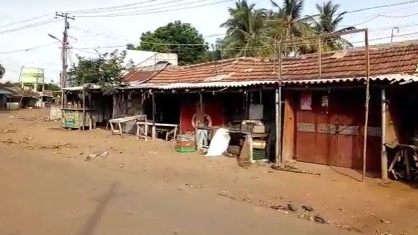 வெறிச்சோடிய சந்தை 