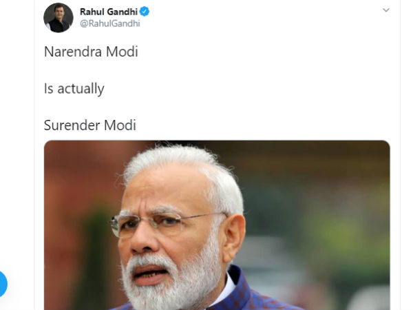 ராகுல் காந்தி டிவிட்டில் ராகுல் காந்தி டிவிட்டில்