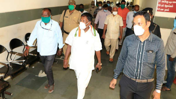 Puducherry state chief minister V.Narayanasamy press conference regarding coronavirus 
