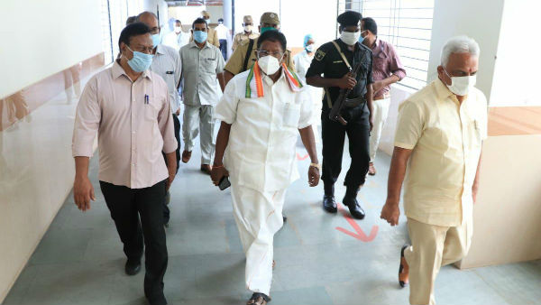 Puducherry state chief minister V.Narayanasamy press conference 