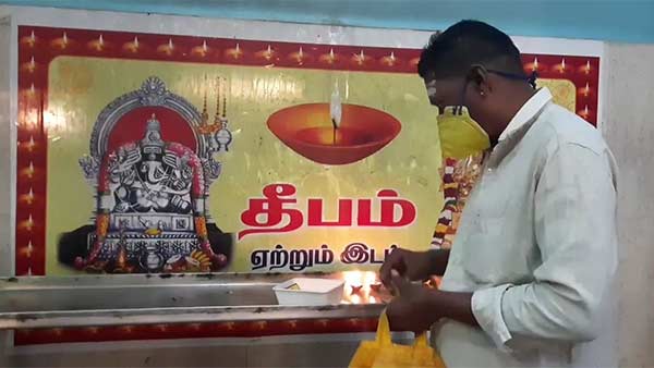 Temples opened in Pondicherry 