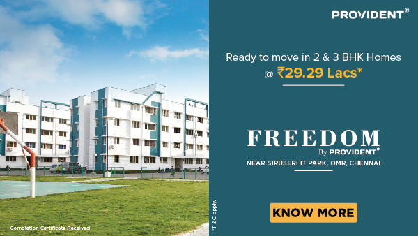 Provident Housings Freedom 2,3 BHK Homes 
