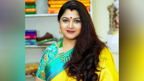 குஷ்பு வரவேற்பு 