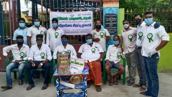 Marvel Foundation on Corona Prevention in Salem 