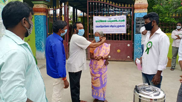 Marvel Foundation on Corona Prevention in Salem 