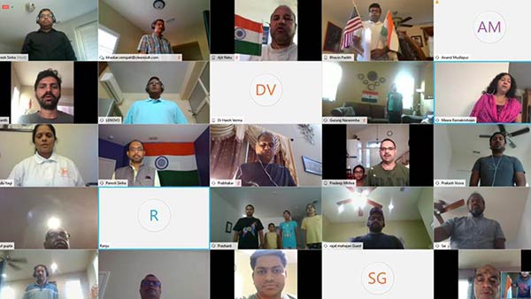  Sacramento based Indian Americans pay tribute to Galwan Martyrs