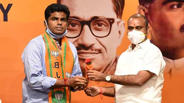 Former IPS officer Annamalai has been nominated as Tamil Nadu BJP vice president 