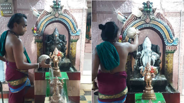 பக்தர்களுக்கு அனுமதியில்லை 