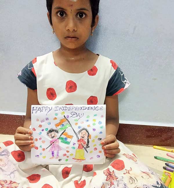 Independence Day Competitions: School students participating online