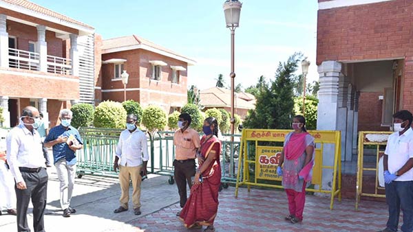  Trichy Gandhi Market will be sealed tomorrow