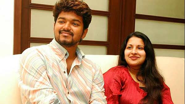 விஜய் மனைவி சங்கீதா 
