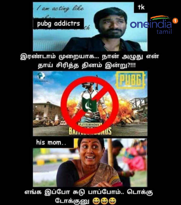 Memes Collection on PUBG ban