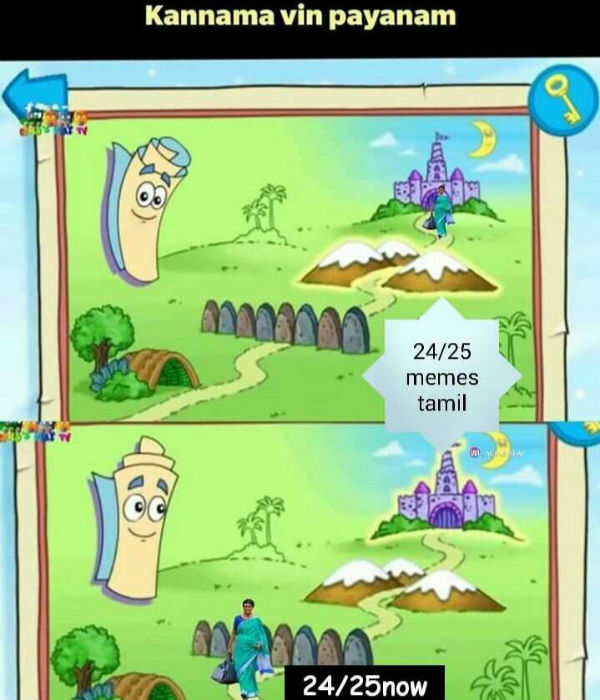 Viral Memes Collection on Bharathi Kannamma serial