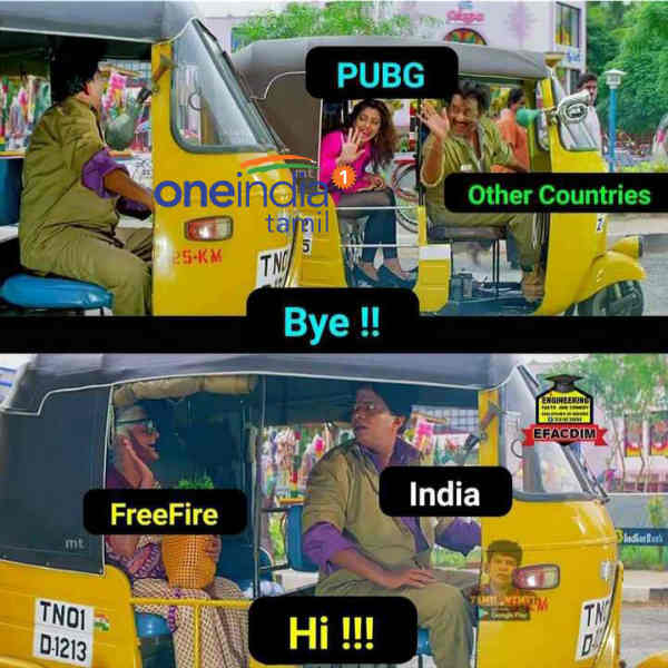 Memes Collection on PUBG ban