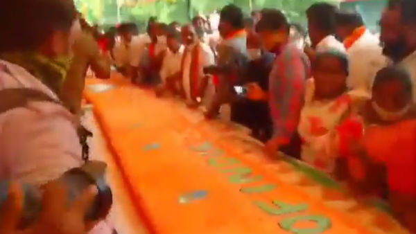 Tamilnadu BJP celebrates PM Narendra Modis 70th birthday 