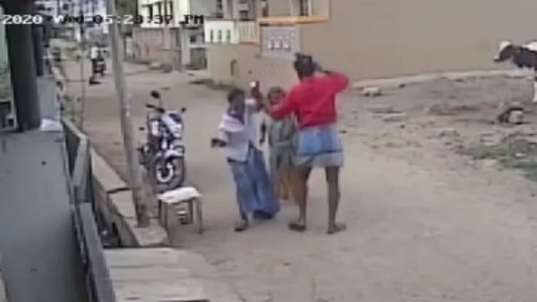 Video goes viral PWD staff beats old age people in Pondicherry 