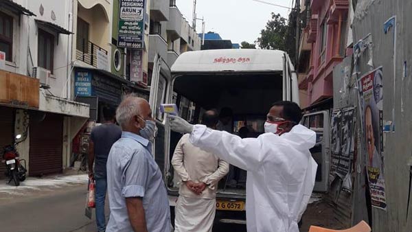 கொரோனா சோதனை 