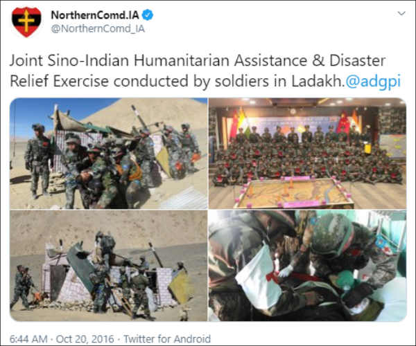 Fake News : Old image of India-China soldiers goes viral 