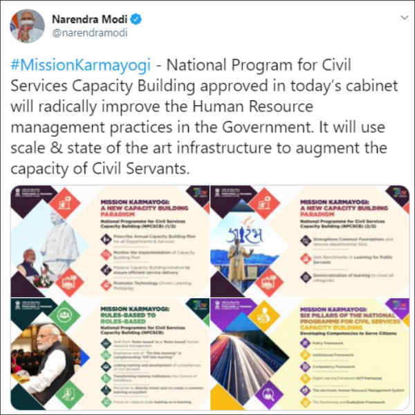 Union Cabinet approves Mission Karmayogi 