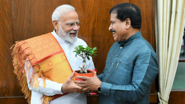 Suresh Angadi dedicated MP and effective Minister says Modi Suresh Angadi dedicated MP and effective Minister says Modi