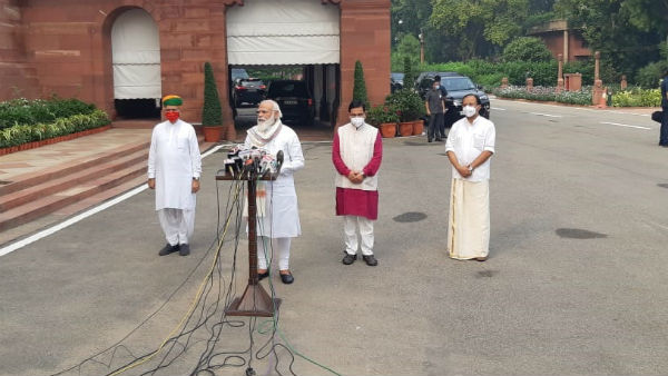 country stands with our soldiers says PM Modi before Parliament session begins 