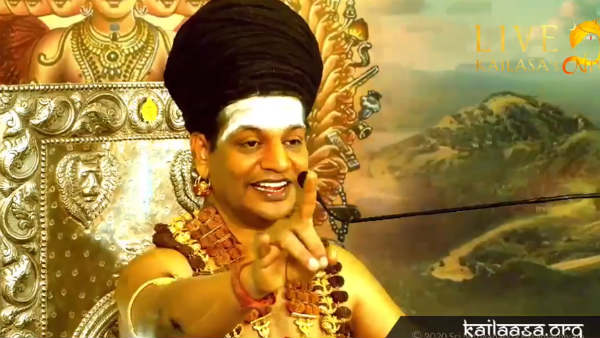 Nithyananda speaks his earlier Life in Thiruvannamalai 