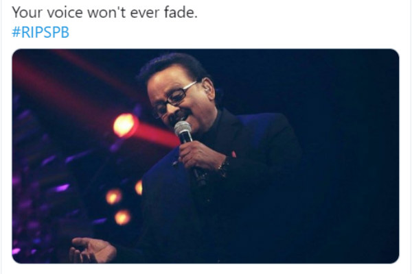 SP Balasubrahmanyam death is trending in the twitter and social media 