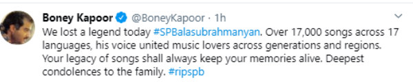 SP Balasubrahmanyam death twitter reactions from Rahul Gandhi MK Stalin Latha mangeshkar 
