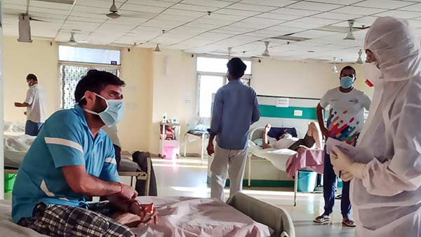 இந்தியாவில் டிஸ்சார்ஜ், மரணங்கள் எண்ணிக்கை 